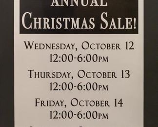 Phone sales will begin 90 minutes after opening each day!