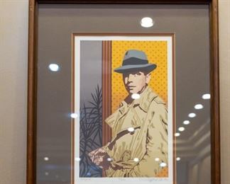 'Bogart' by Anne Gillford.  Numbered!