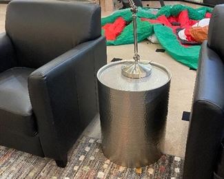 Love this silver table!