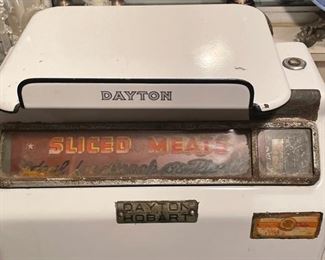 SLICED MEATS! MCM Dayton Hobart meat scale that still perfectly functions (1950's)