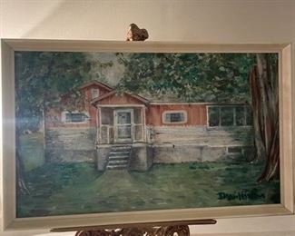 Original Acrylic on Board...