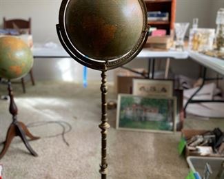 SUPER RARE 1926 Floor GLOBE 
