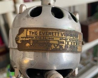 "1902, The Everett Vibrator" ...Use at your own risk..