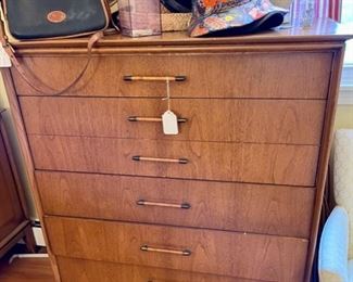 Mid-Century six drawer chest