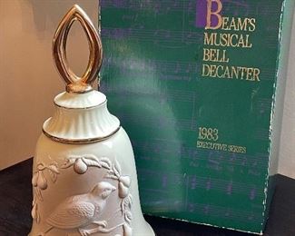 Beam's Musical Bell Decanter