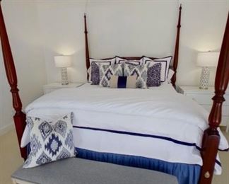 Suters King Bed - custom made for the client. Current MSRP is $5000