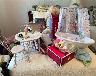 Entire closet of American Girl items - accessories, books, clothing- most in boxes!