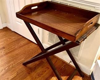 Hampton House Folding  Bar Cart
