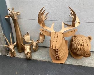 Decorative Animal Busts