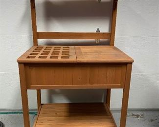 Teak Potting Bench
