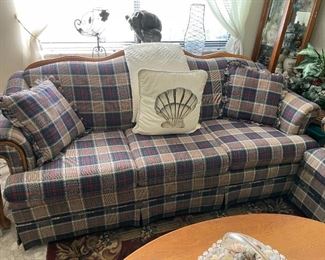 Excellent condition  Sleeper sofa & comfy 