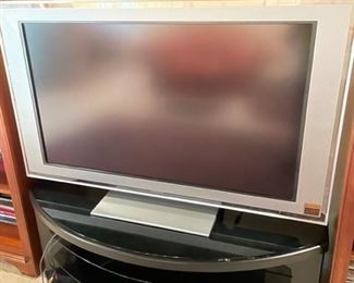 TV and television stand.