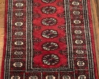 Oriental style carpet.
