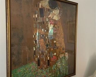 "The Kiss" by Gustav Klimt.