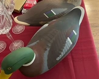 Duck decoys.
