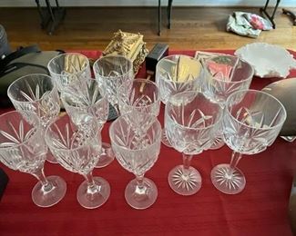 Waterford Lismore glasses.