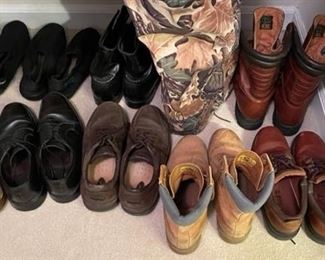 Men's shoes and boots.