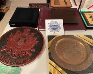 Medals and plaques from Four-Star Army General.  (PLEASE NOTE THAT SOME OF THESE PLAQUES HAVE BEEN PULLED BY THE FAMILY).