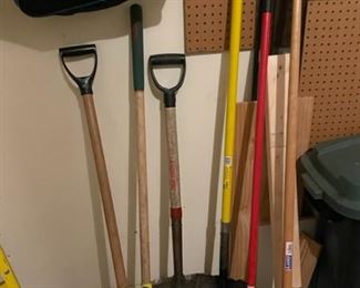 Garden tools.