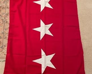 Three-star Army General flag.
