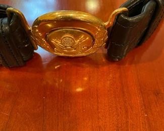 Navy Officer's sword belt.