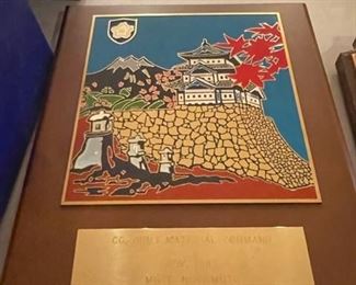 Plaques and memorabilia from Four-Star Army General. (PLEASE NOTE THAT A FEW OF THESE PLAQUES HAVE BEEN PULLED BY THE FAMILY).