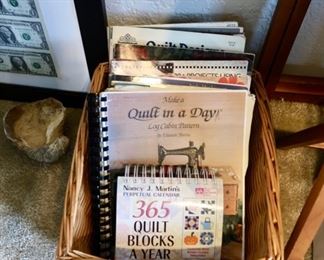 Quilting books and patterns