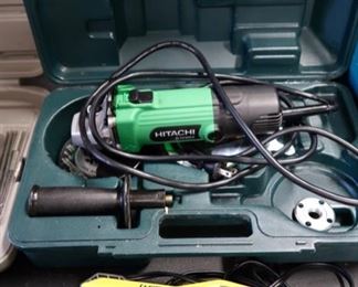 Hitachi Angle Disc Grinder & Battery Charger