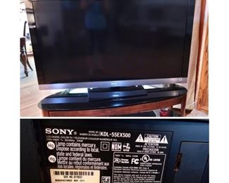 Sony 55” television