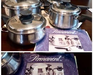 Permanent Brand - Stainless Steel Cookware Set