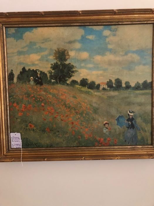 Monet Poppys