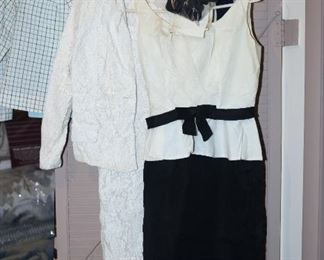 Vintage Dresses, Purses, Hats and Gloves.