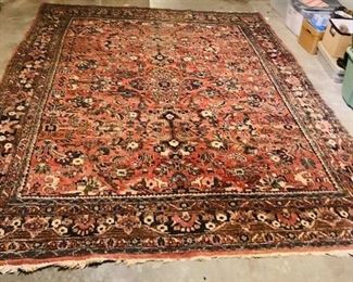 Antique Persian Wool Rug 10' x 7'