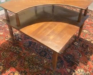 Mid Century Tiered Coffee Table