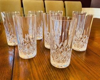 Galway Crystal Tumblers Set of 8