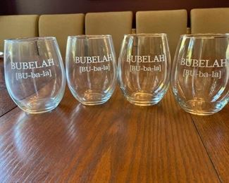 Set of 4 Bubelah Glasses