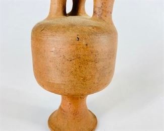 Jerry McKeehan Studio Pottery Oil Lamp