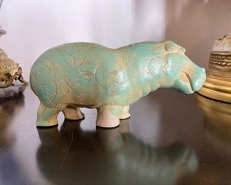 Alvar Pottery Hippo