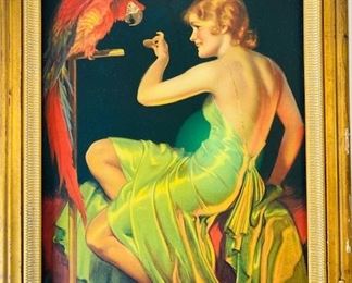Bradshaw Crandell Art Deco Lithograph