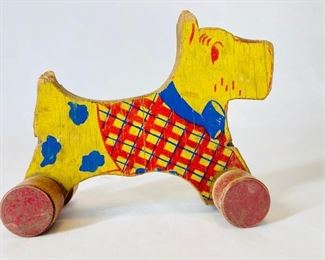 Vintage Scottie Dog Toy