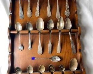 Sterling and plate flatware/items