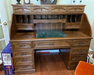 	#21	Rolltop desk 59x3052x	 $50.00 		