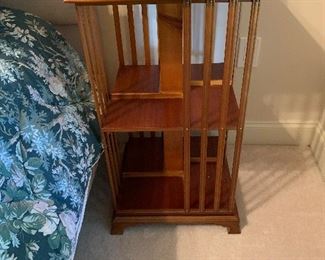 	#27	Swivel bookshelf side table 17x32	 $60.00 		
