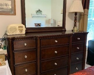 	#30	Dresser with mirror 65x18x41	 $175.00 		