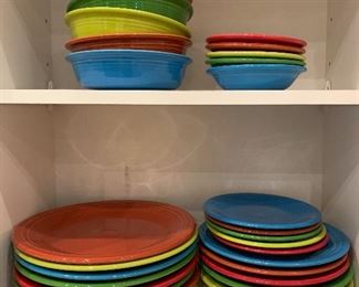 	#43	Fiesta dinnerware 27 pieces	 $80.00 		