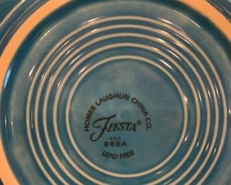 	#43	Fiesta dinnerware 27 pieces	 $80.00 		