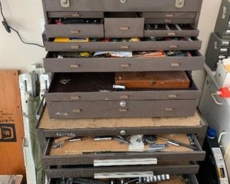 	#56	Kennedy roiling tool chest with tools	 $300.00 		