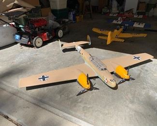 	#70	Air plane yellow and tan German air plane	 $150.00 		