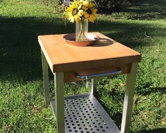John Boos butcher block island - retails over $1,800