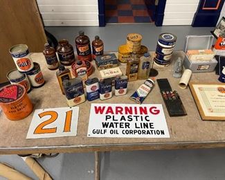 Gulf Oil Items